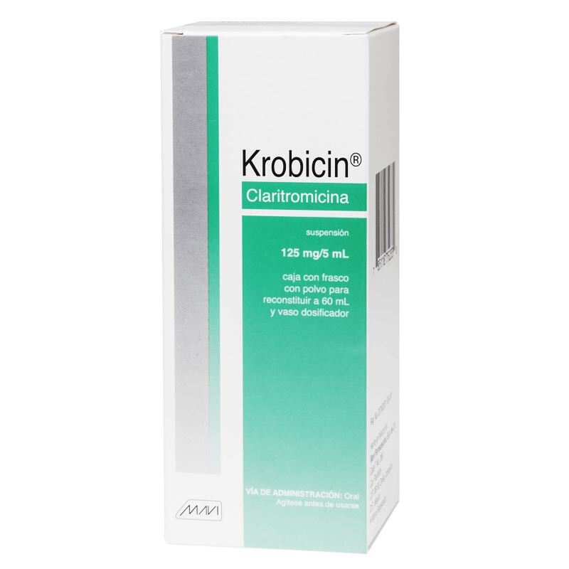 KROBICIN 125 MG SUSP 60 ML