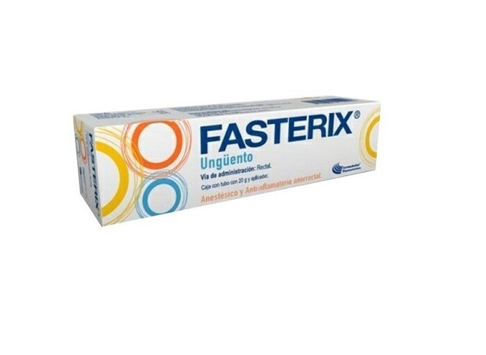 FASTERIX 5/0.25/3.5/18/100 G APLICADOR UNG RECTAL 20 G