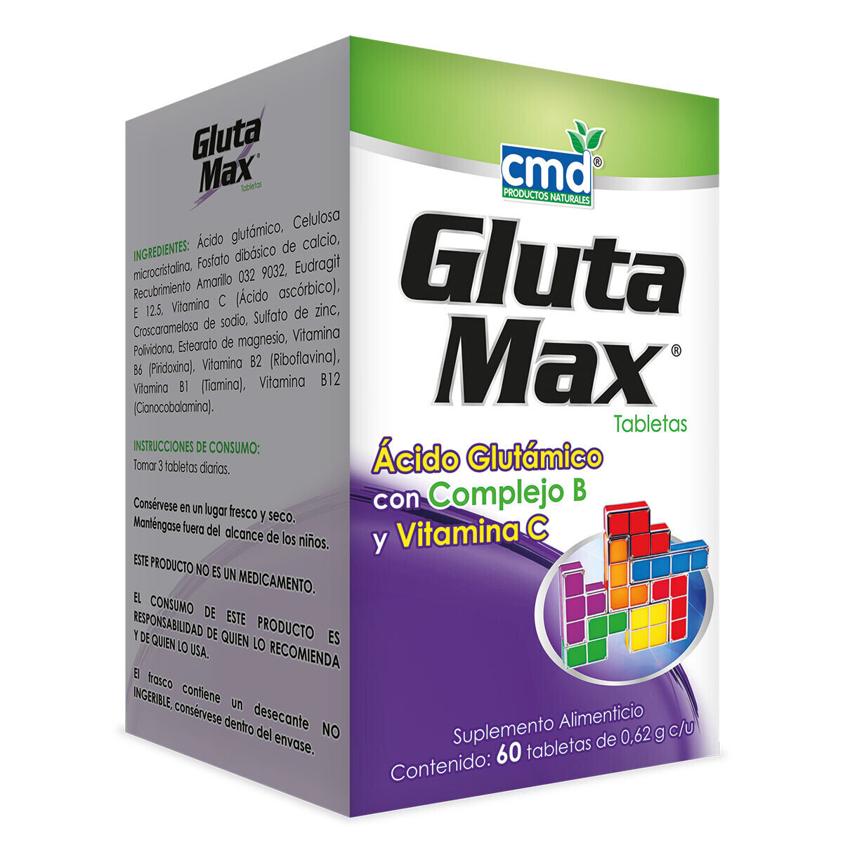 GLUTAMAX 0.62 G 60 TAB