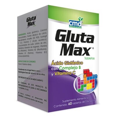 GLUTAMAX 0.62 G 60 TAB