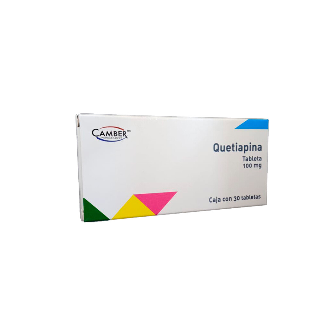 QUETIAPINA 100 MG 30 TAB CAMBER