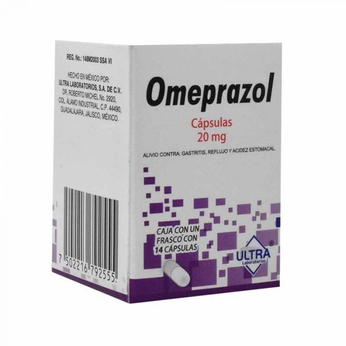 OMEPRAZOL 20 MG 14 CAP ULTRA