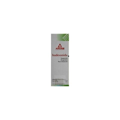 BUDESONIDA 64 MCG SUSP NASAL 120 DOSIS FCO 6 ML AMSA