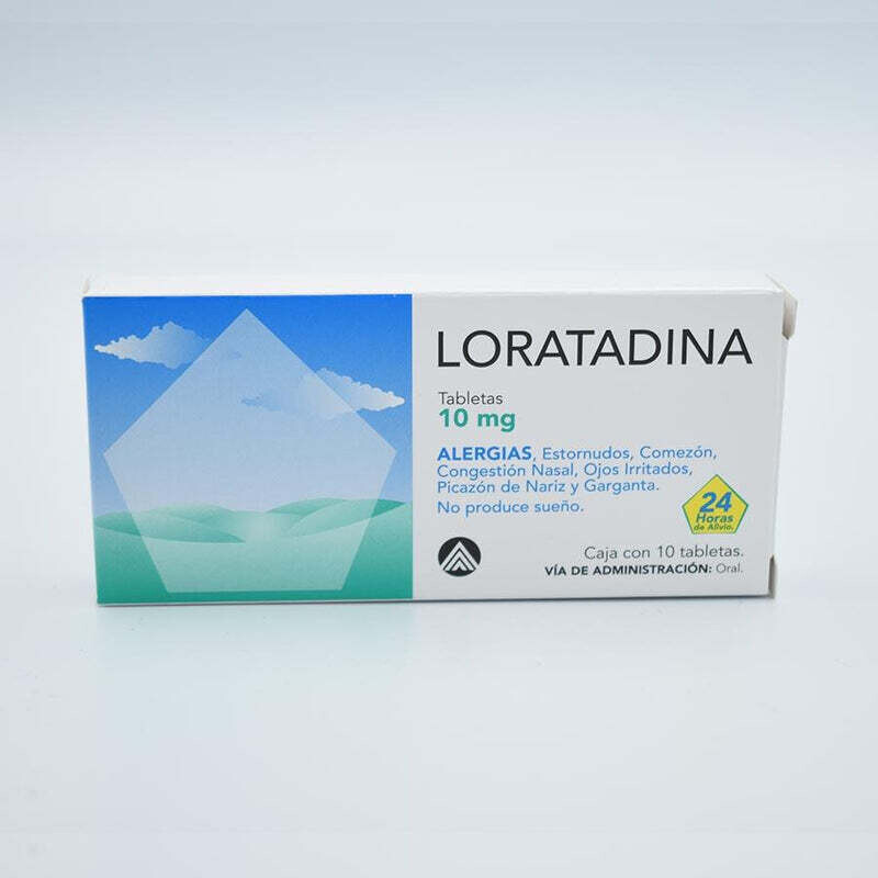 LORATADINA 10 MG 10 TAB MEDIGEN