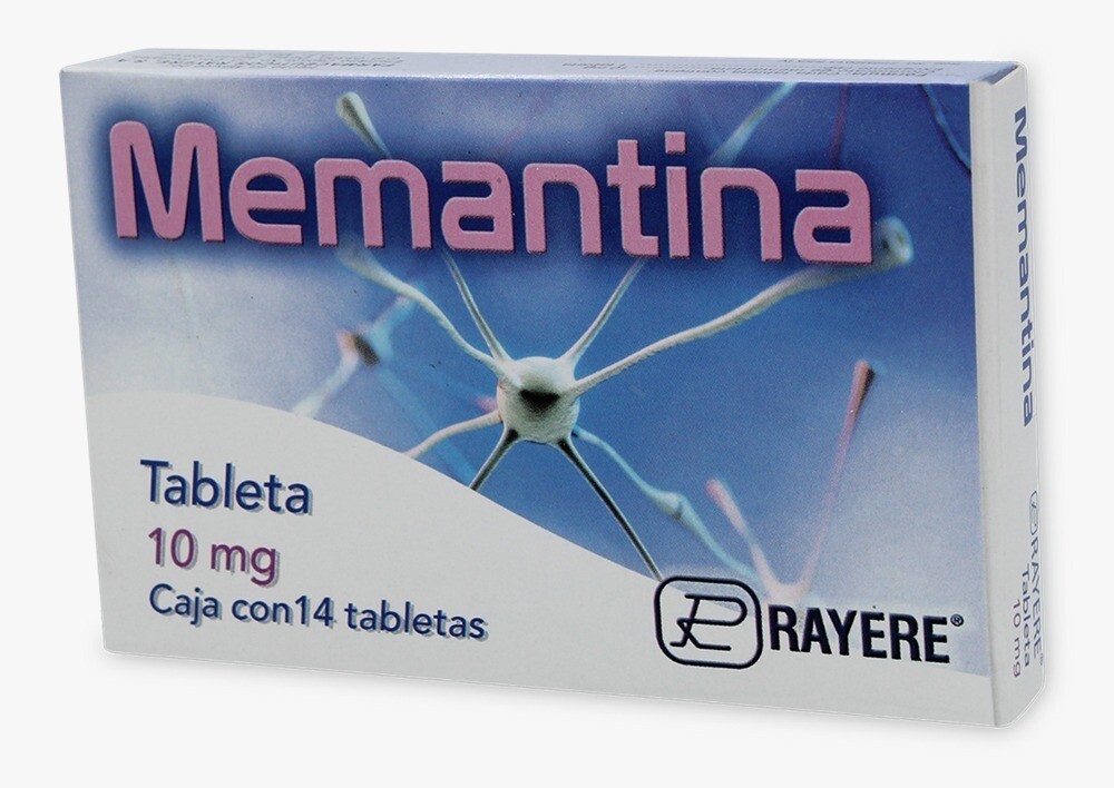 MEMANTINA 10 MG 14 TAB RAYERE