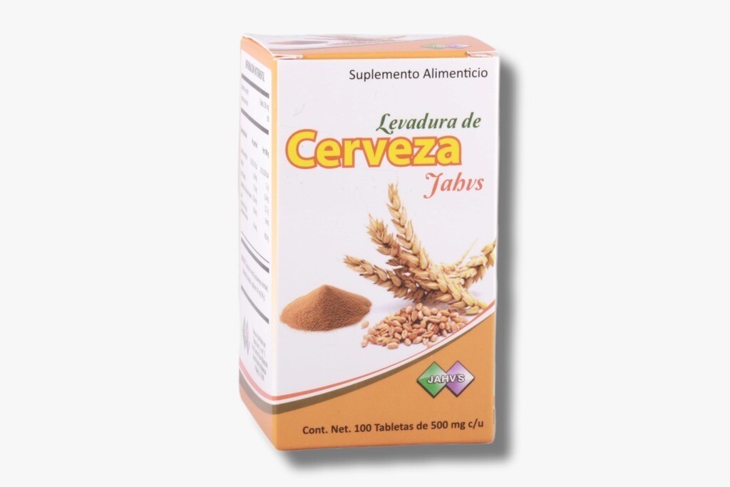 LEVADURA DE CERVEZA 500 MG 100 TAB JAVS