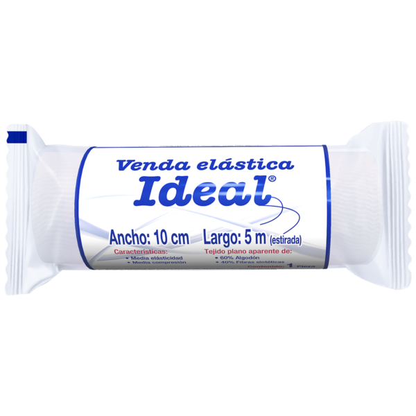VENDA ELASTICA 10CMX5M PZA IDEAL