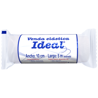 VENDA ELASTICA 10CMX5M PZA IDEAL