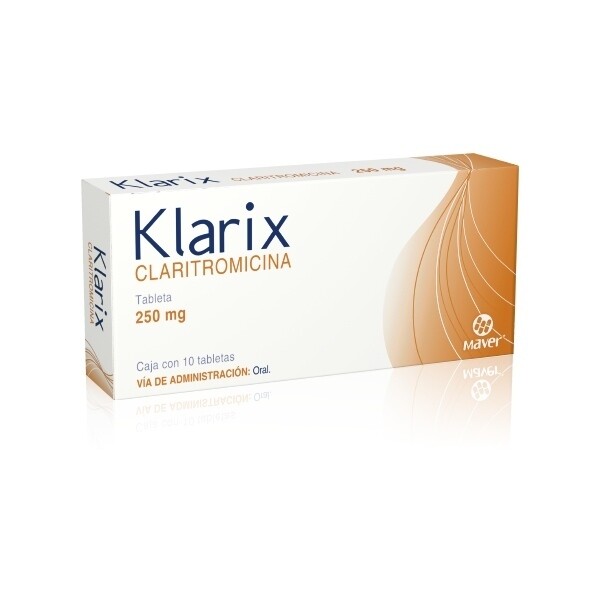 KLARIX 250 MG 10 TAB