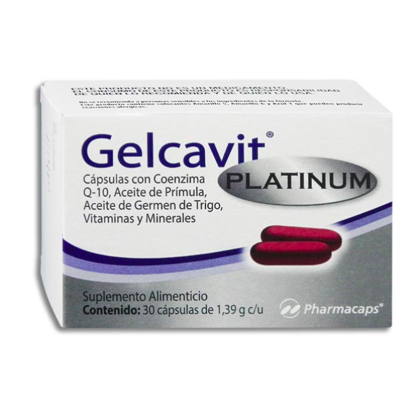 GELCAVIT PLATINUM 30 CAP