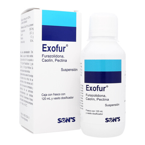 EXOFUR 0.50/20/1 G/100 ML SUSP 120 ML
