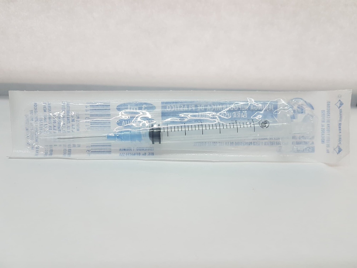 JERINGA 3 ML AZUL 23GX25MM PZA SENSIMEDICAL