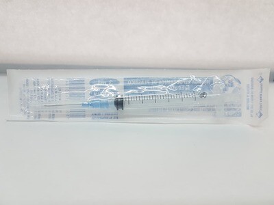 JERINGA 3 ML AZUL 23GX25MM PZA SENSIMEDICAL