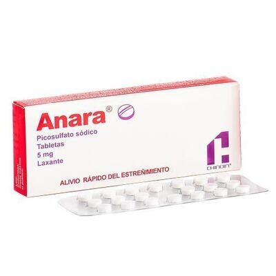 ANARA 5 MG 20 TAB