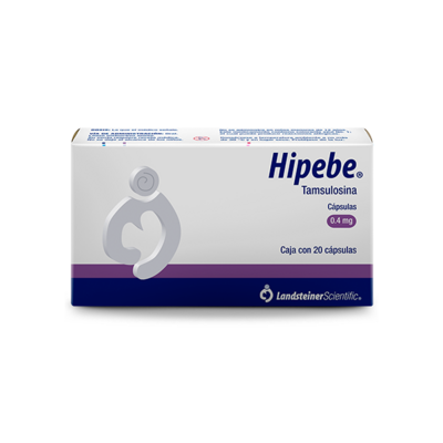 HIPEBE 0.4 MG 20 CAP