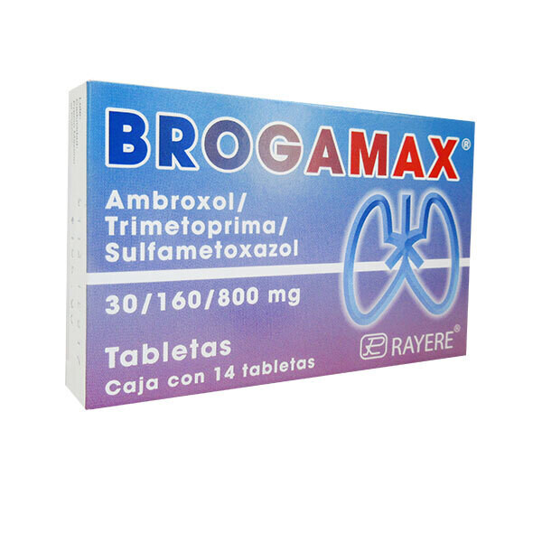 BROGAMAX 160/800/30 MG 14 TAB