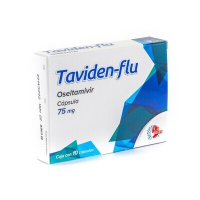 TAVIDEN-FLU 75 MG 10 CAP