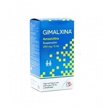 GIMALXINA 250 MG/5 ML SUSP 75 ML