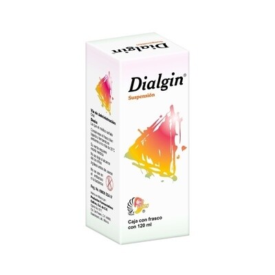 DIALGIN 20/1.25/1/.040 G SUSP 120 ML
