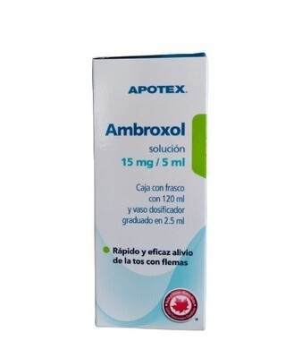 AMBROXOL 300 MG/100 ML SUSP 120 ML APOTEX