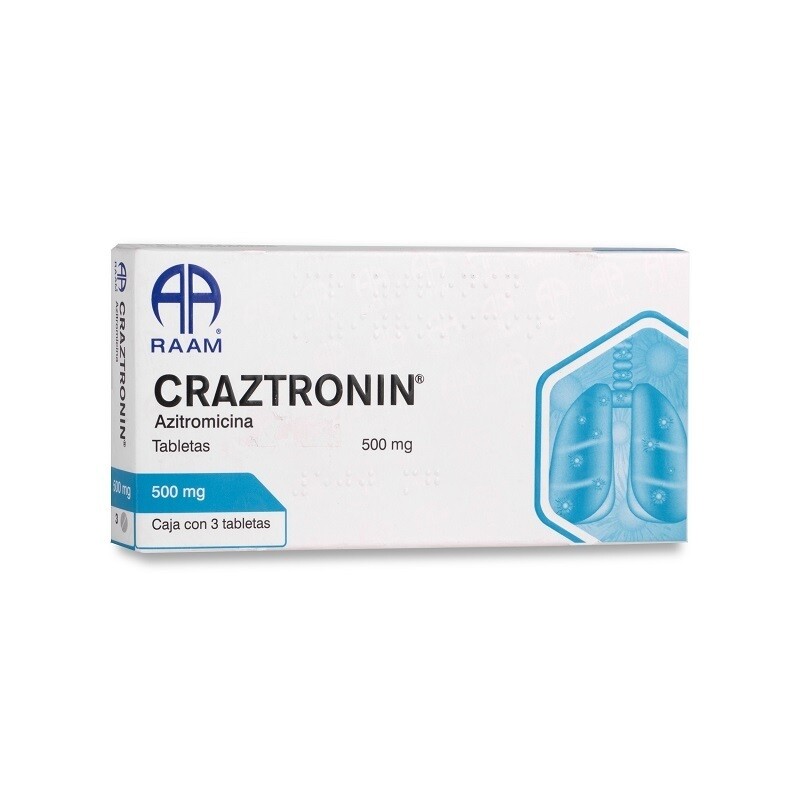CRAZTRONIN 500 MG 3 TAB