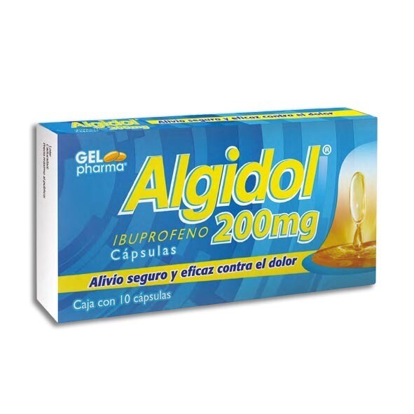 ALGIDOL 200 MG 10 CAP