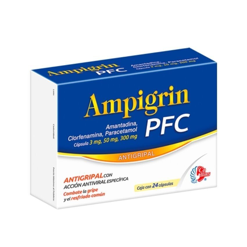 AMPIGRIN PFC 3/50/300 MG 24 CAP
