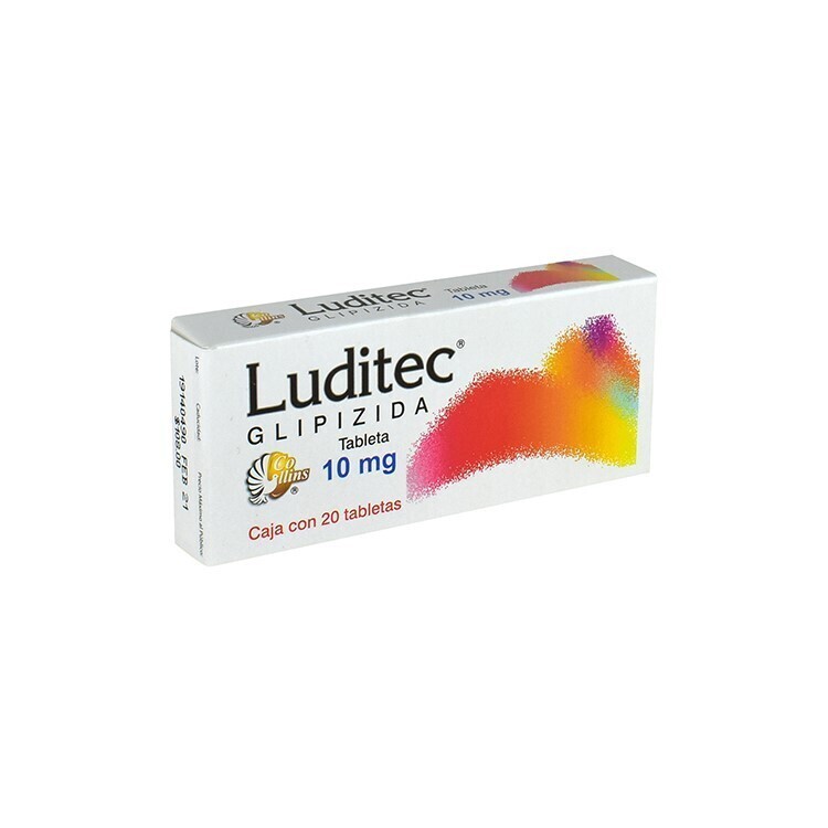 LUDITEC 10 MG 20 TAB