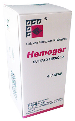 HEMOGER 300 MG 50 GRAG