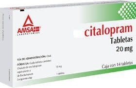 CITALOPRAM 20 MG 14 TAB AMSA