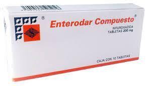 ENTERODAR COMPUESTO 200 MG 10 TAB