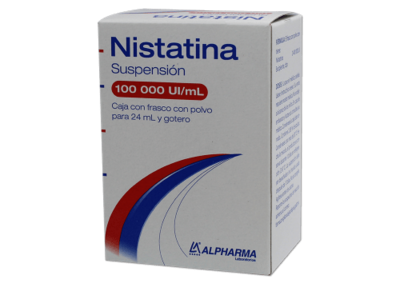 NISTATINA 100 000 UI/ML FCO 24 ML ALPHARMA