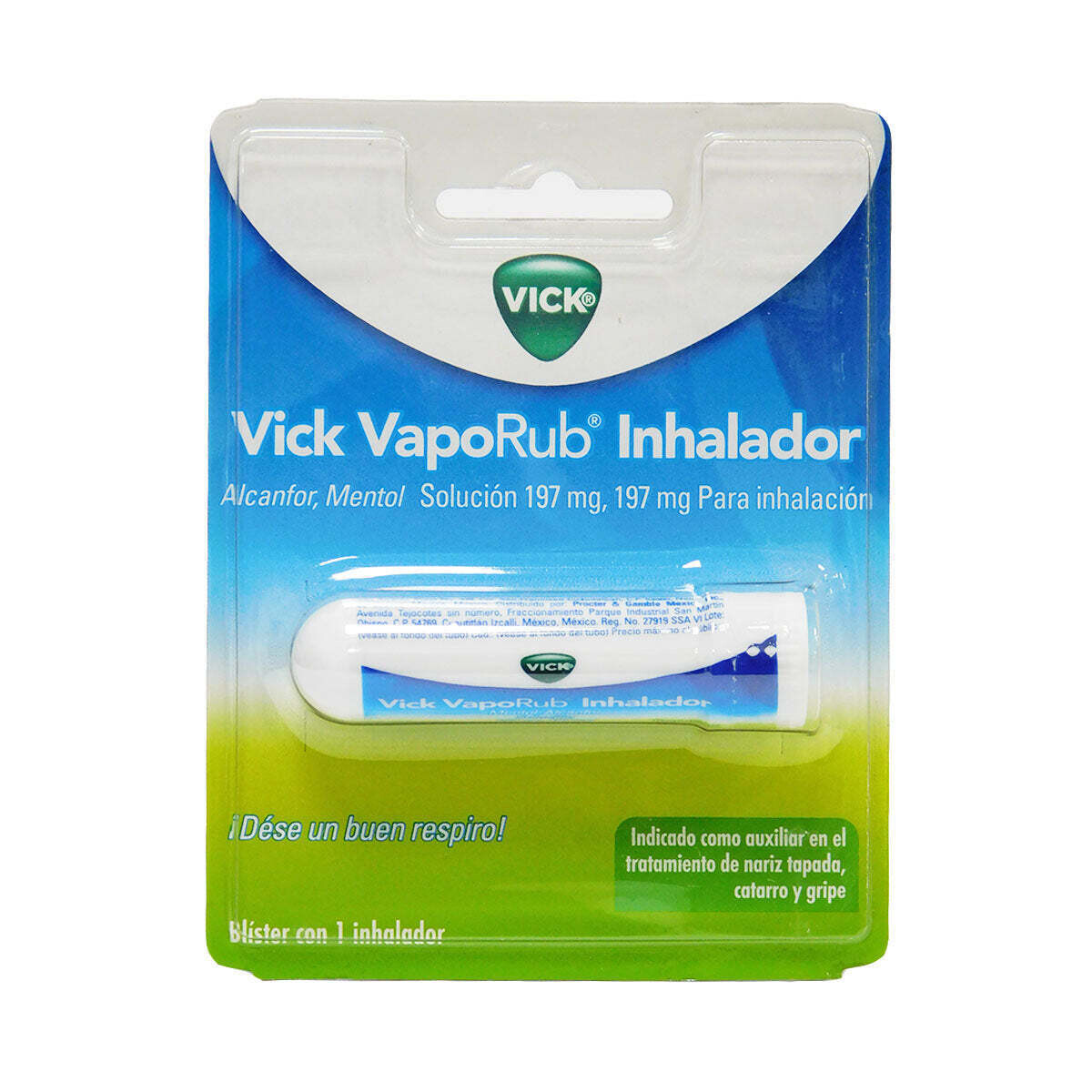 VICK VAPORUB INHALADOR 197/197 MG PZA
