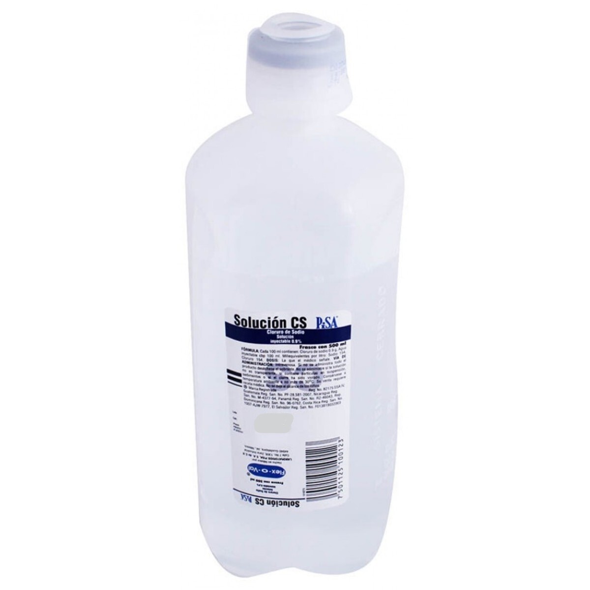 SOLUCION CS PISA 0.9 % PLASCO FCO 500 ML