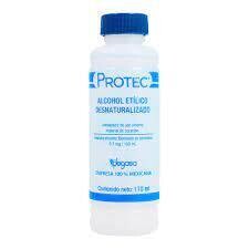 ALCOHOL ETILICO DESNATURALIZADO 70° FCO 110 ML PROTEC