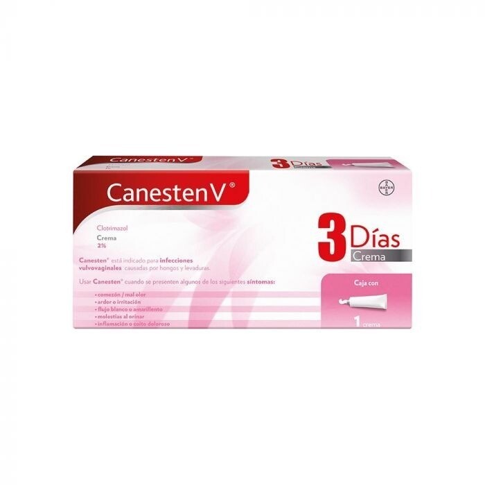CANESTEN 2% 3 APLICICADORES CMA 20 G