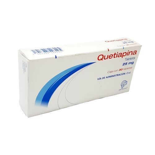 QUETIAPINA 25 MG 30 TAB PSICOFARMA