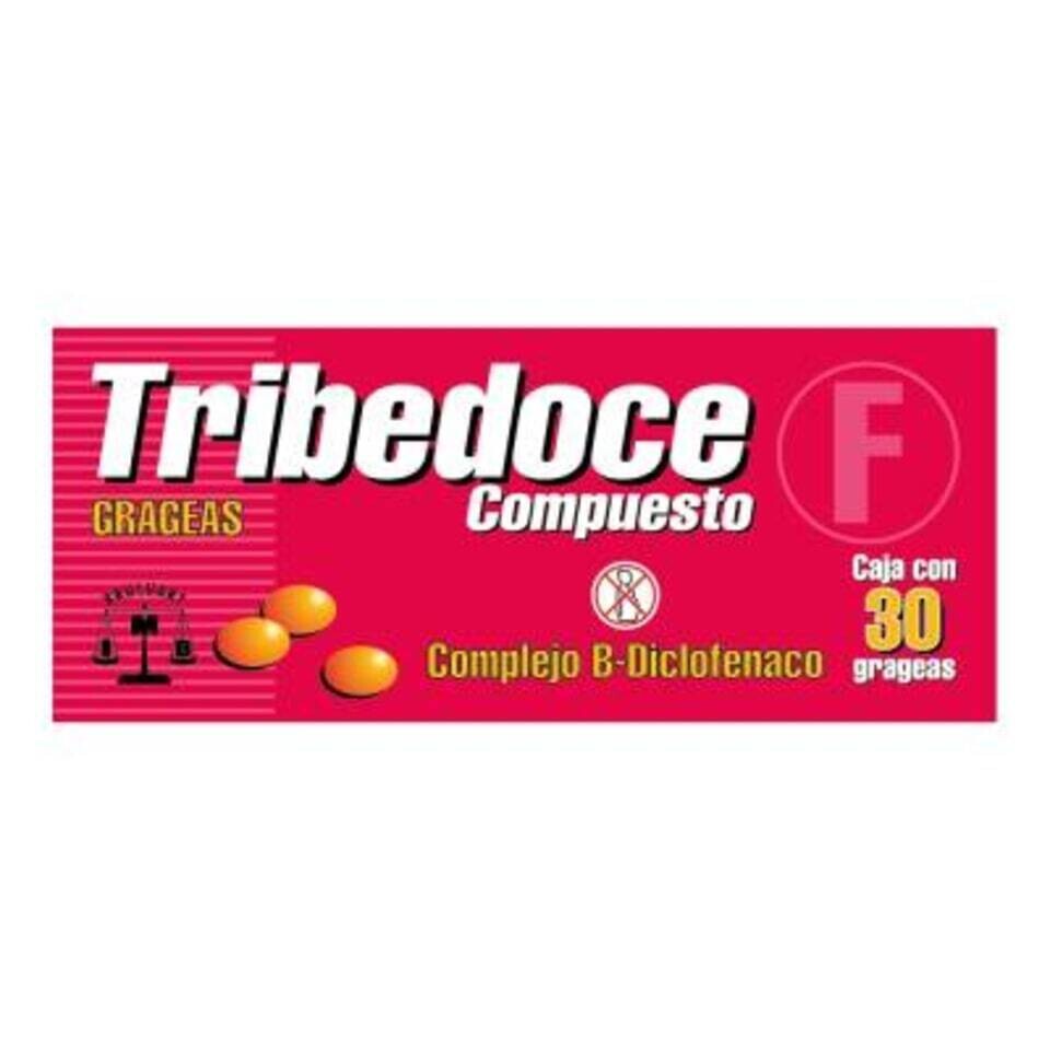TRIBEDOCE F COMPUESTO 30 GRAGEAS