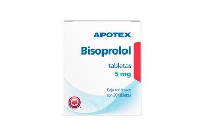 BISOPROLOL 5 MG 30 TAB APOTEX