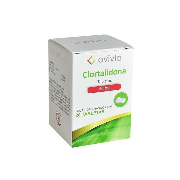 CLORTALIDONA  50 MG 20 TAB AVIVIA