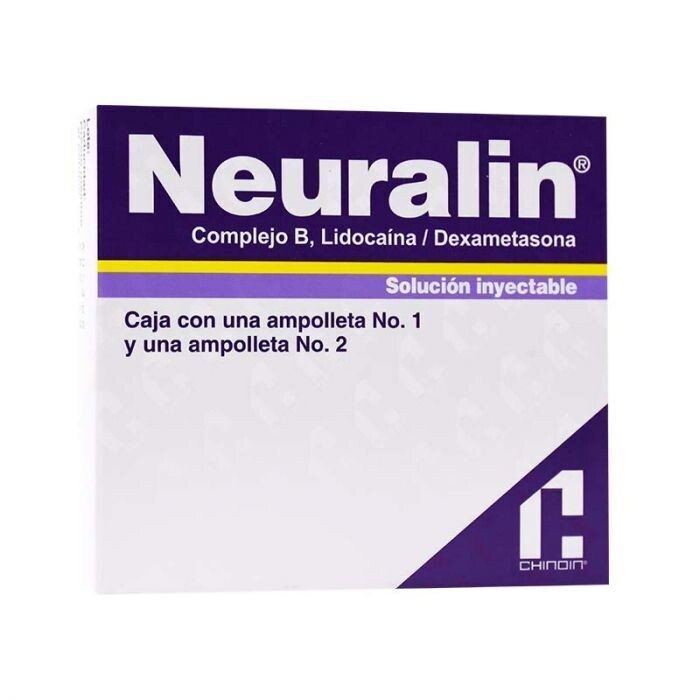 NEURALIN 200/100 MG 2 AMP