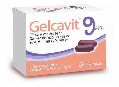 GELCAVIT 9 MESES 30 CAP