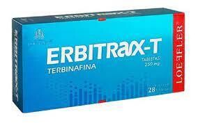ERBITRAX-T 250 MG 7 TAB