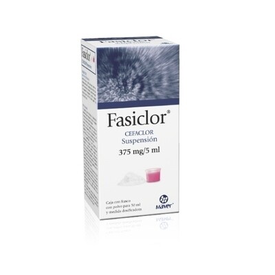 FASICLOR 375 MG/5 ML SUSP 50 ML