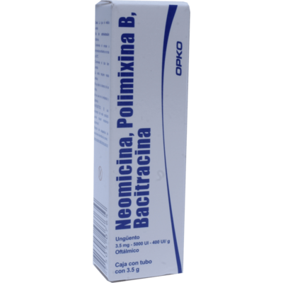NEOMICINA, POLIMIXINA B, BACITRACINA UNG 3.5 G OPKO