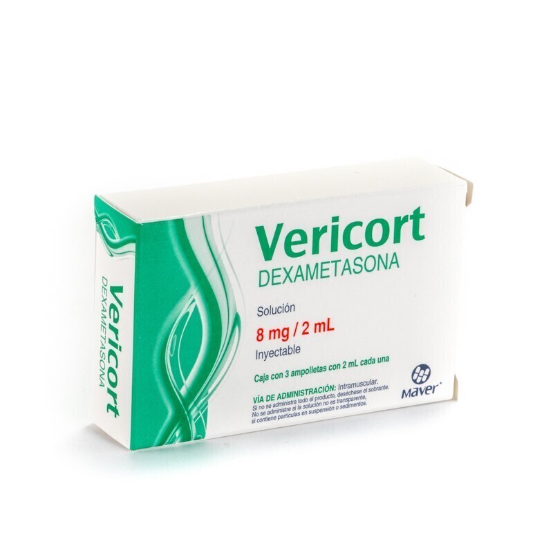 VERICORT 8 MG/2 ML 3 AMP