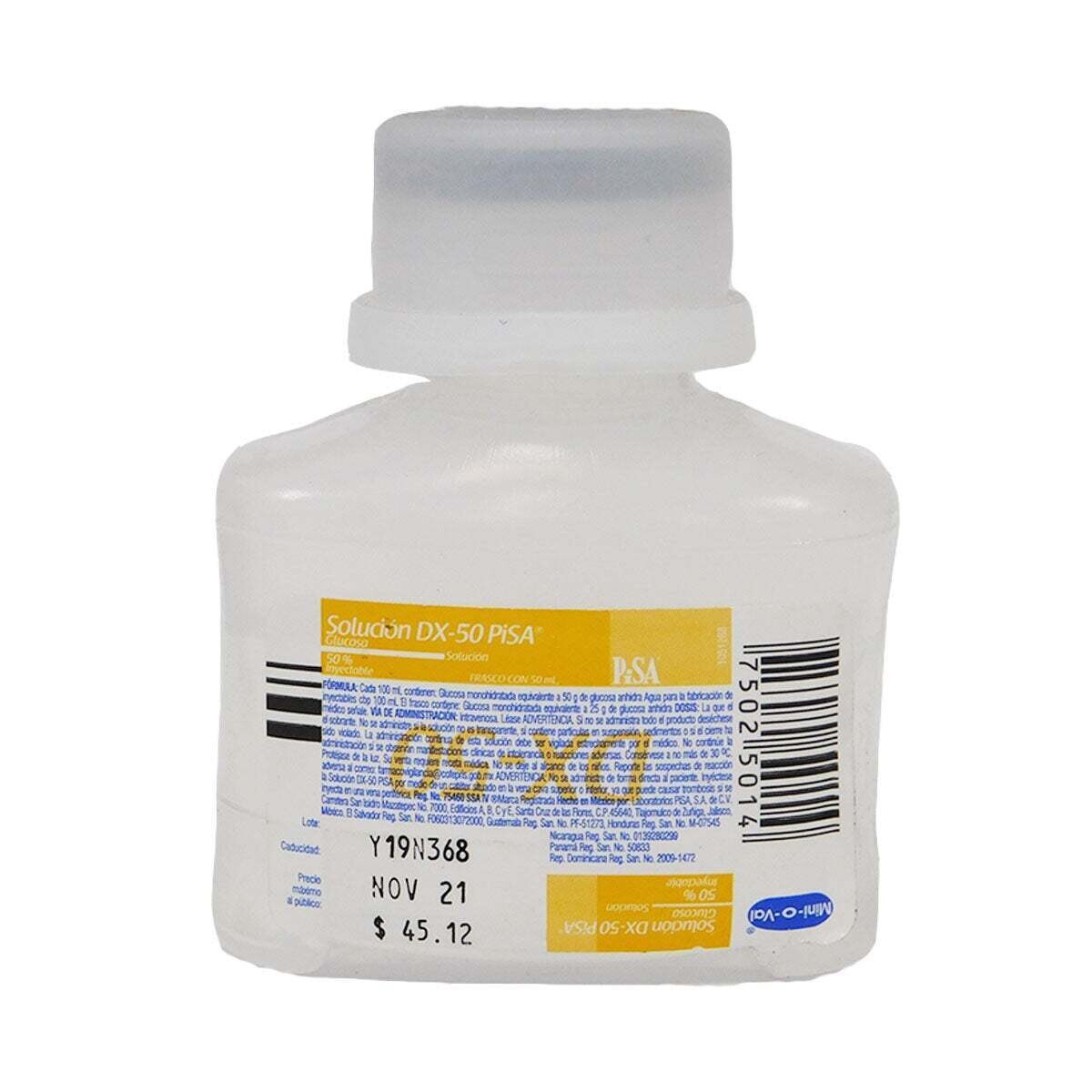 SOLUCION DX-50 PLASCO FCO SOL 50 ML PISA