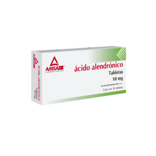 ÁCIDO ALENDRÓNICO 10 MG 30 TAB AMSA