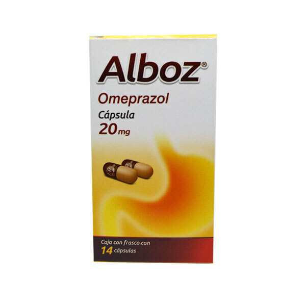 ALBOZ 20 MG 14 CAP