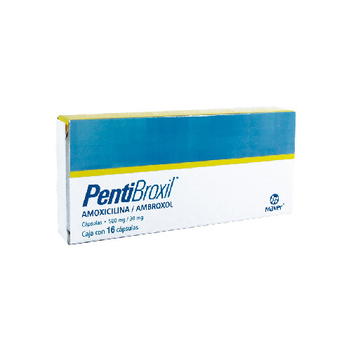PENTIBROXIL 500/30 MG 16 CAP